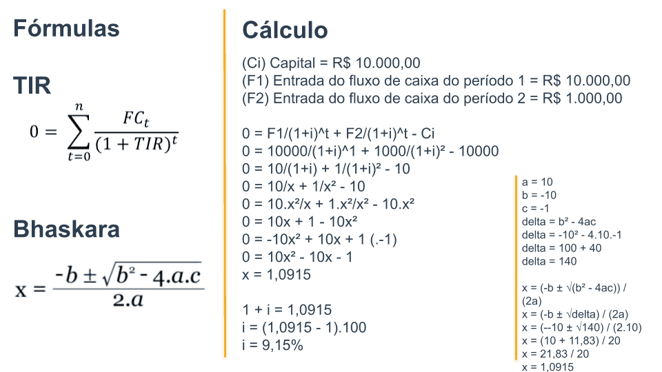 Resolução - Suponha que um projeto exija um investimento inicial de R$ 1